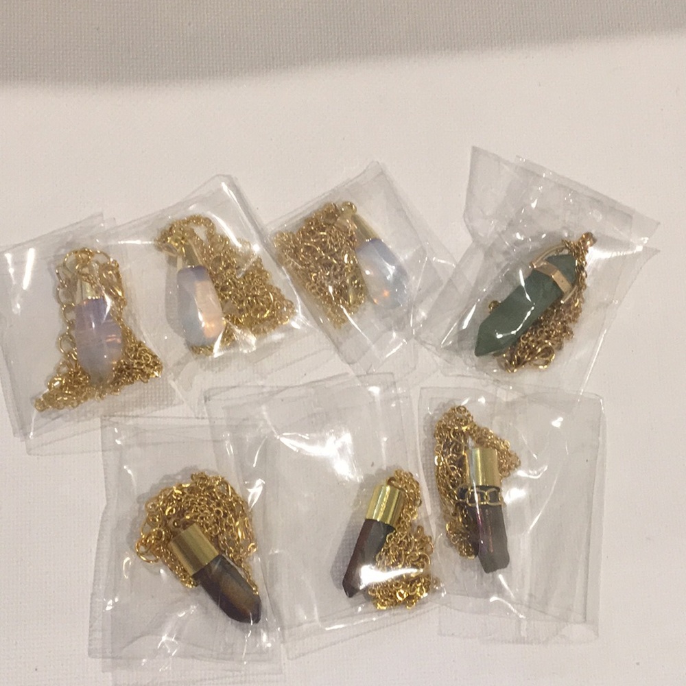 Boho Crystal Necklaces